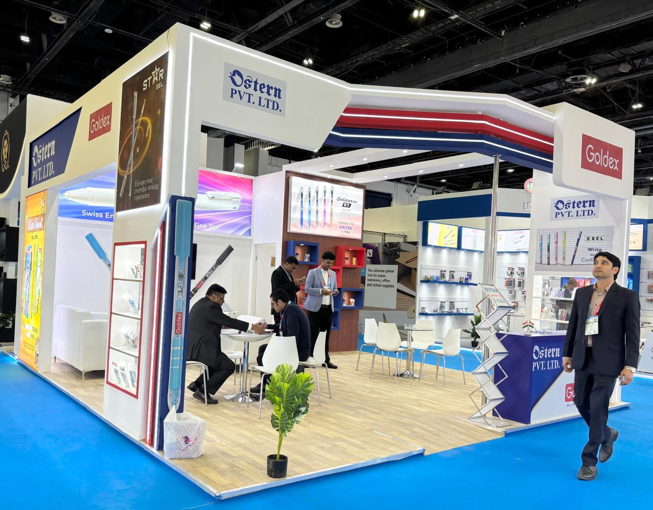 Exhibition booth brand integration